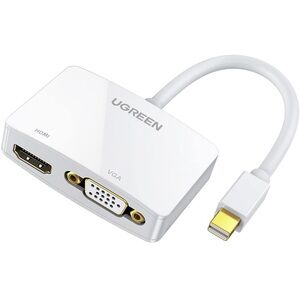 UGREEN White HDMI to VGA Adapter